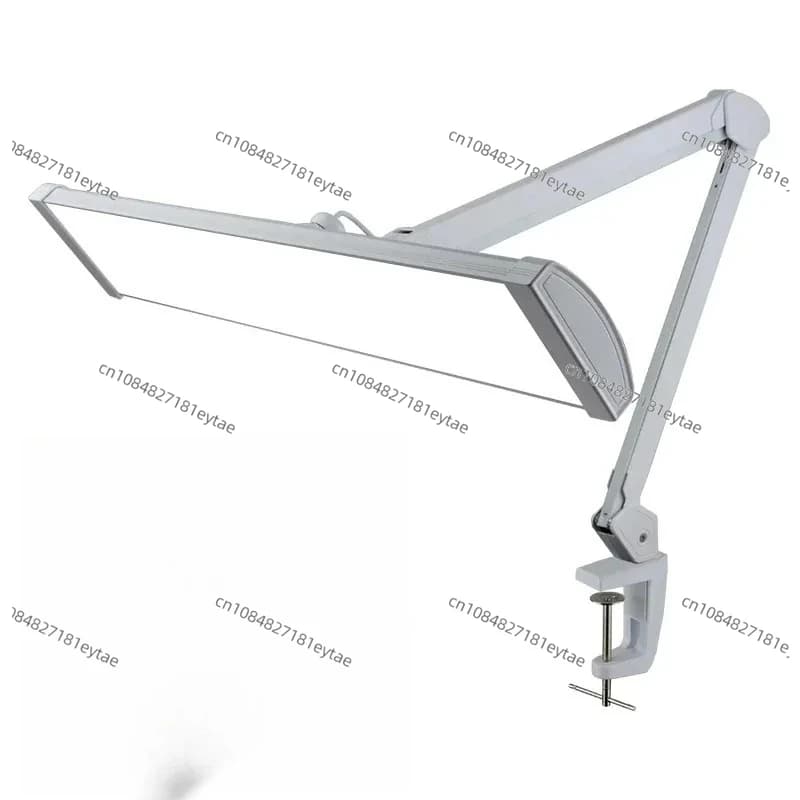 Lampada da Tavolo Dimmerabile 45W con Morsetto, Luce LED 6000K CCT per Lavori di Precisione