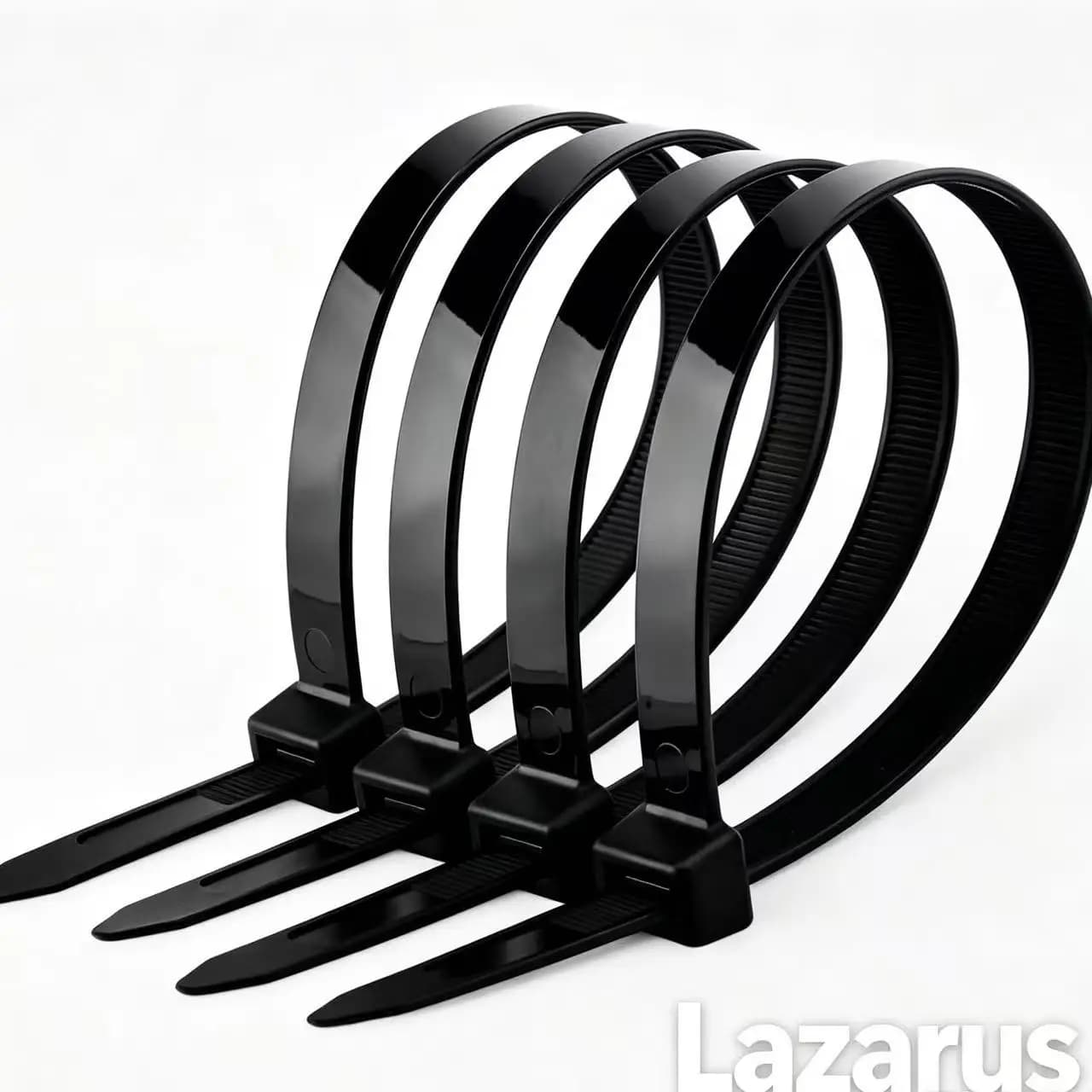 100Pcs Premium Nylon Cable Ties In One Pack Heavy Duty Self Locking Nylon Cord Ties Fastening Cable Straps For Home Office Outdoor Garden Industrial Wiring Foreign Trade Bulk Packaging