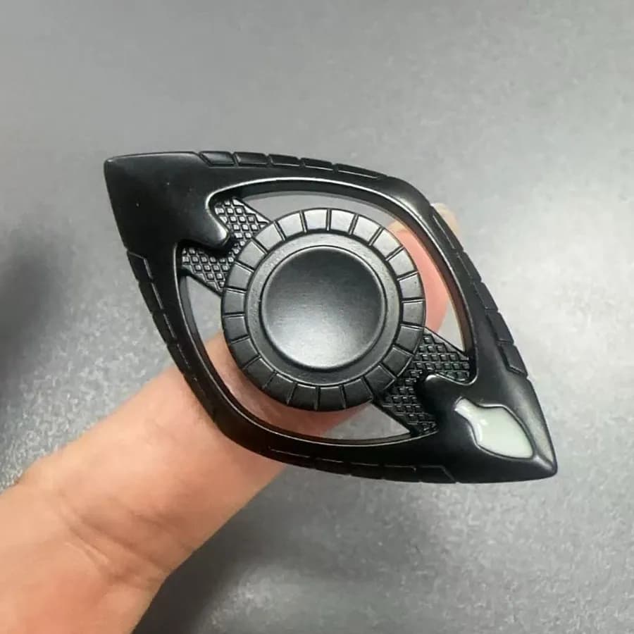 Cool Eyes EDC Hand Spinner in Lega Metallica, Antistress per ADHD, Giocattolo Portatile Divertente da Dito, Regalo per Adulti