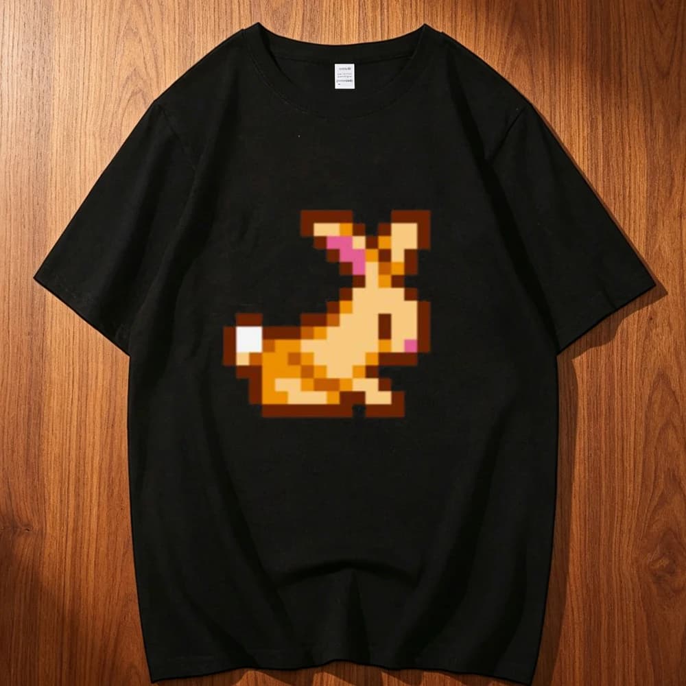 Stardew Valley cotton tshirt men korean clothes 2000s Classic 80s Digital Pop Culture korean clothes streetwear kawaii Pastel
