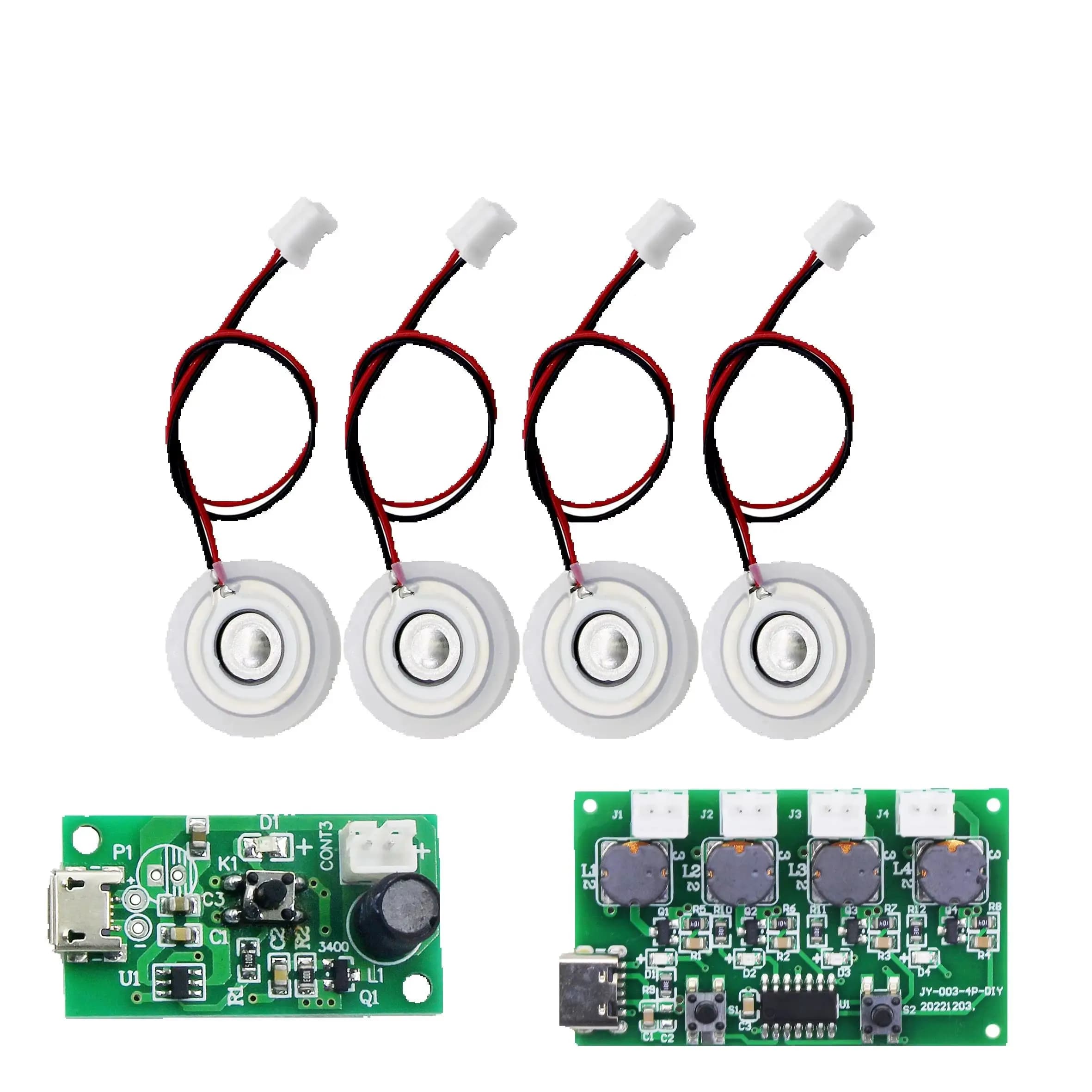 20mm 2.4 Mhz Ultrasound Fogger Module Maker Fogger Atomization Transducer Blade Oscillating Piezoelectric Ceramics Wetifier Lighting