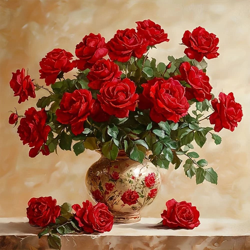 Pittura diamante rosa pieno quadrato diamante rotondo mosaico fiore nuovi arrivi regalo fatto a mano