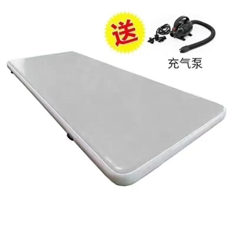 Tappetino Gonfiabile per Ginnastica e Yoga 1*4*0,1m, per Uso Domestico