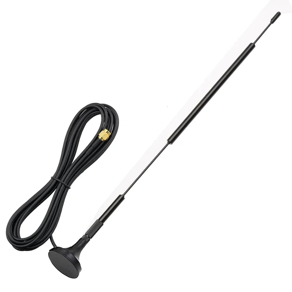 2.4G WIFI Bluetooth Piccola Antenna a Ventosa Ad Alto Guadagno 12dBi SMA Maschio 3M Cavo per Router Wireless Monitoraggio Wireless ZIGBEE