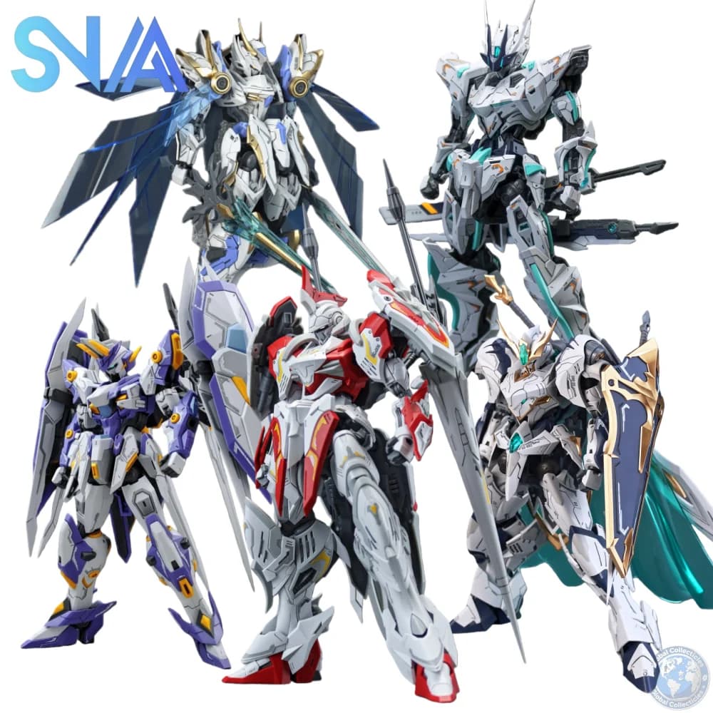 SNAA Serie Cavalieri della Tavola Rotonda - LAMORAK / PERCIVAL / TRISTAN / ACHILLES / NETHER EMPEROR Action Figure Anime Assemblata
