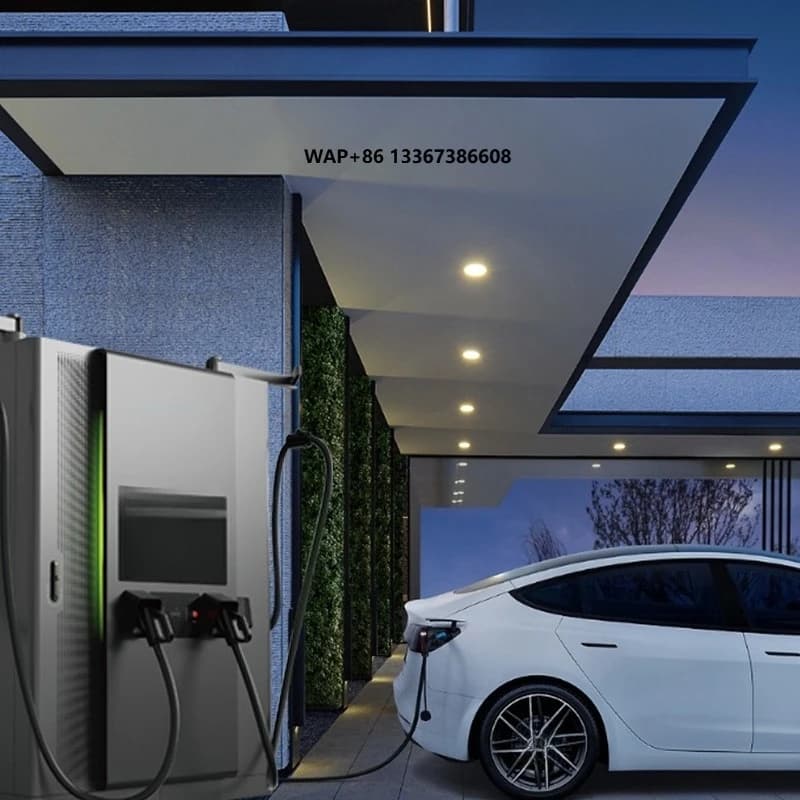 Stazione di ricarica domestica per auto elettriche con connettore CCS, tipo di custodia G/BT, alimentazione CC