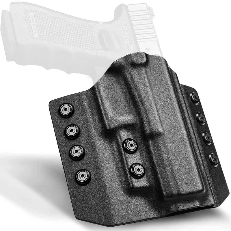 Only suitable for CZ P07 / CZ P09 / CZ P10C, CZ mesh, OWB Kydex black right hand CZ hidden transport case, for 1.5 inch belt