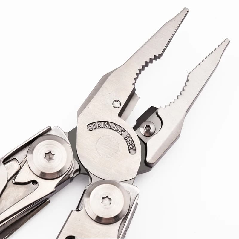 Daicamping DL30 Multiutensile Pieghevole Fai-da-te, Coltello, Forbici, Pinza, Attrezzo EDC, Utensili Manuali, Pinza Multifunzione