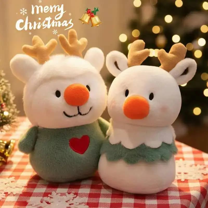Ultimo Modello Joker Elk Bambola per Albero di Natale, Portachiavi Acquario Osaka, Ciondolo per Zaino, Peluche Kawaii, Regalo Festivo Anime Cartoon