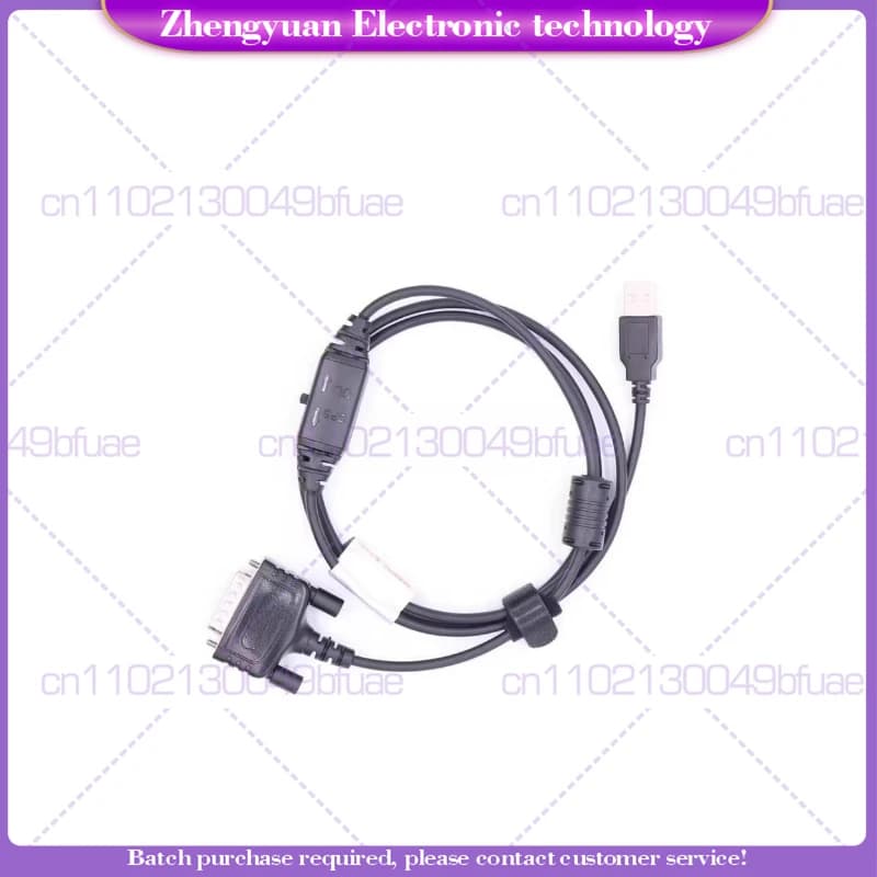 Cavo dati per walkie-talkie MD780 MD650 MD788 RD620 RD980 RD960, cavo di scrittura frequenze con connettore a coda di rondine