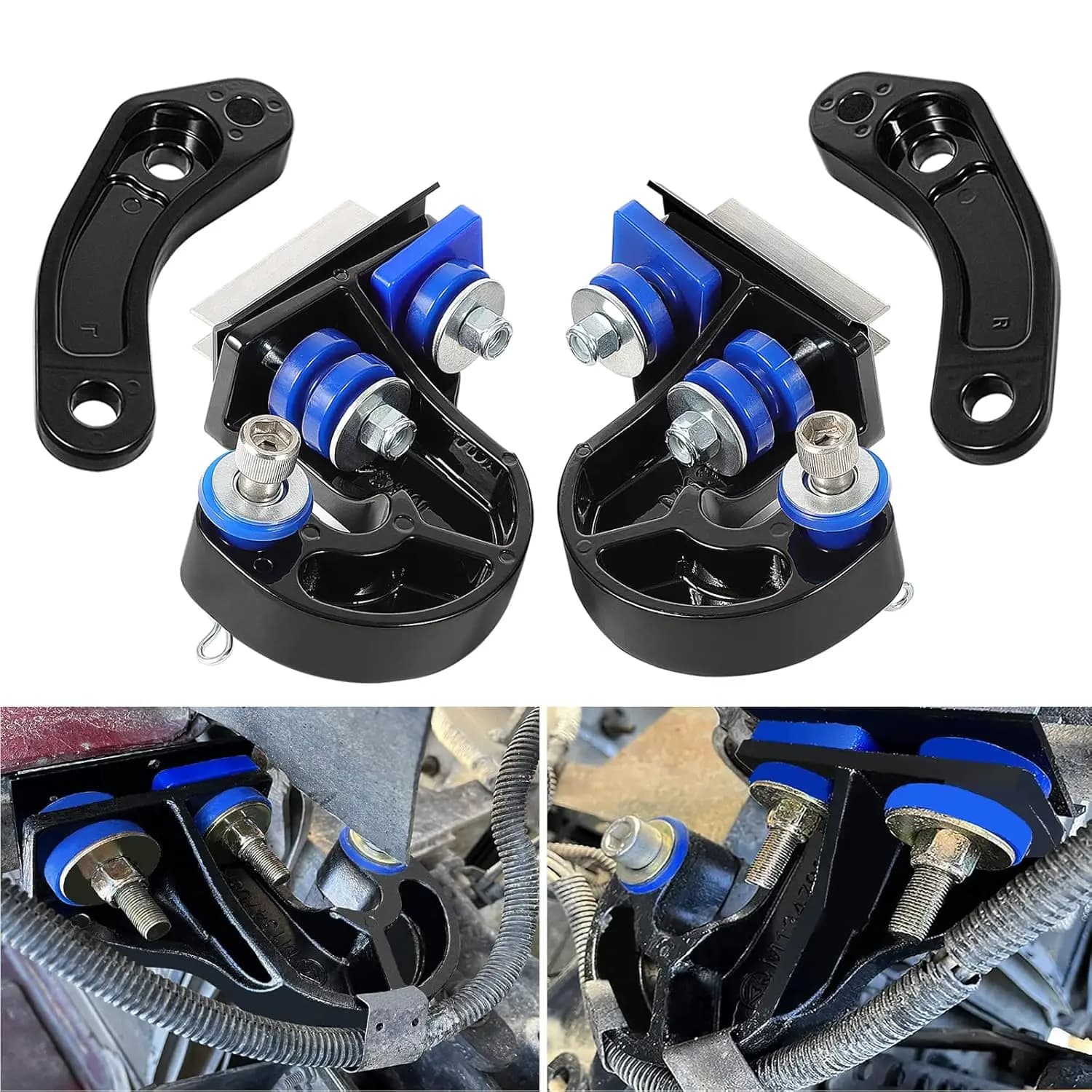 Kit Perno Perno Inferiore Cofano e Staffa Boccola Cerniera per Peterbilt 377 378 379