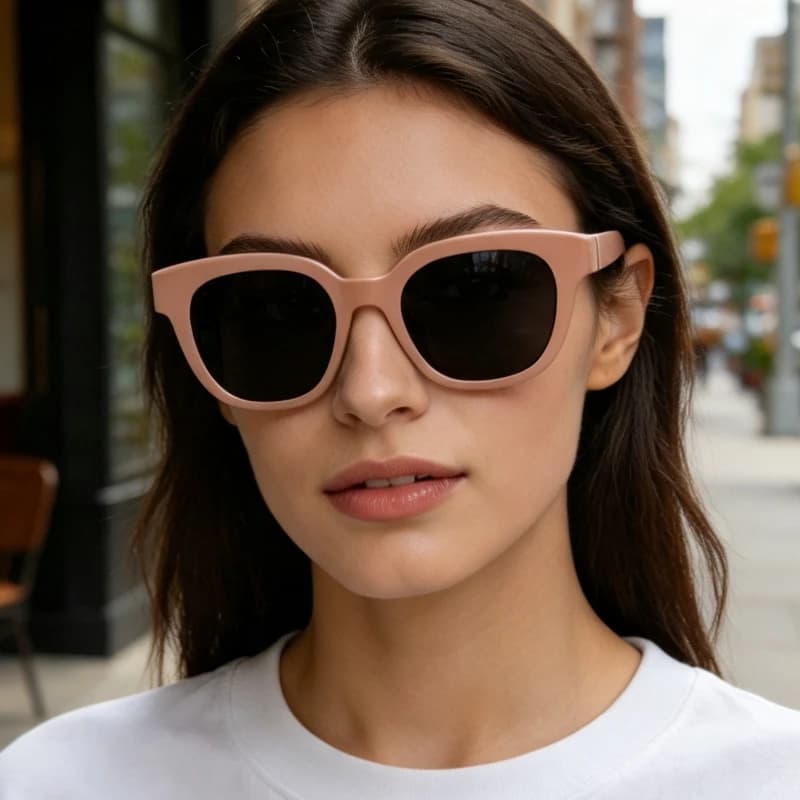 2026 New Unisex Retro Square Frame Polarized Sunglasses Stylish Street Shades Lightweight Comfort Eyewear for Driving Outdoor