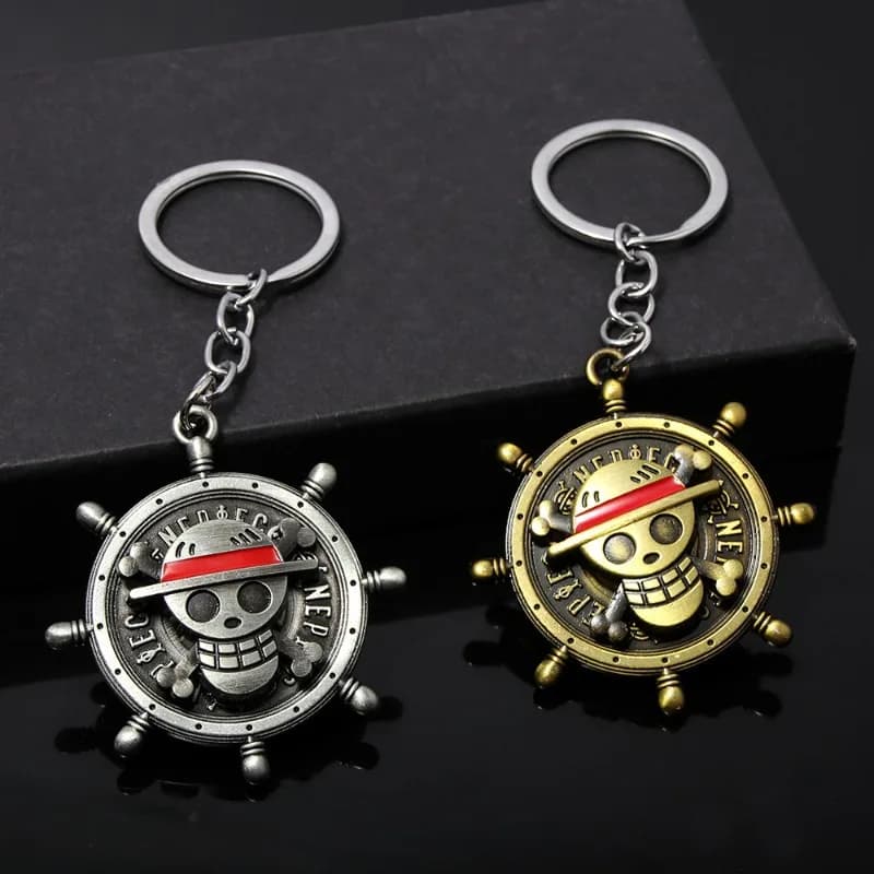 HOT Bandai One Piece keychain Anime Keychain Accessories - Creative Japanese Anime Key Ring Car Key Fob Gift