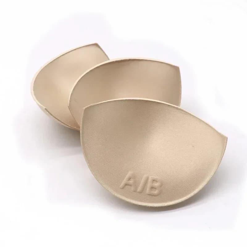 2 pezzi 1 paio di cuscinetti per reggiseno in spugna spessa push up rinforzatore per il seno inserti imbottiti per reggiseno rimovibili tazze per imbottitura per bikini costume da bagno
