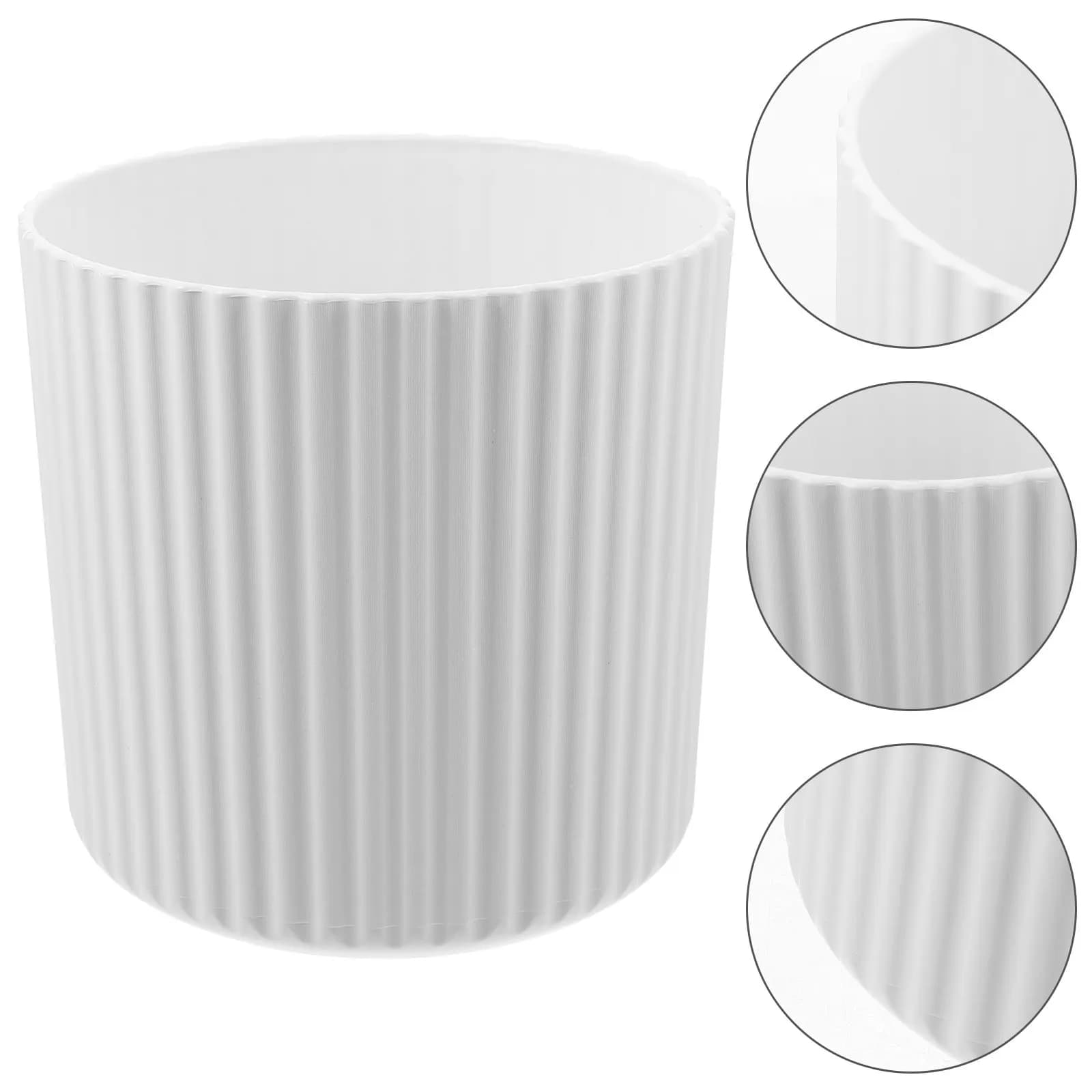 Mini Cestino per Rifiuti da Scrivania, Contenitore Compatto in Plastica per Casa, Ufficio, Cucina, Camera da Letto, Soggiorno, Tavolo, Bancone, Bagno, Scrivania