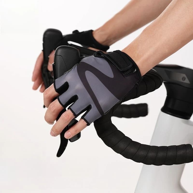 Half Finger Cycling Gloves Shock Absorb Anti Slip Gym Gloves Men Women Road Bike Yoga Weight Lifting Sport Hand Protector