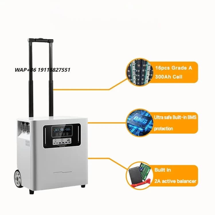 EBOOM Portable Outdoor LiFePO4 Energy Storage Battery Pure Sine Wave Jump Starter RV Port-MPPT Charging External Battery Camping