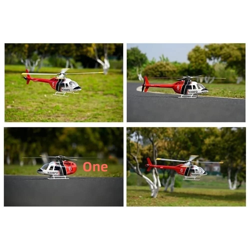 Elicottero RC in Plastica ERA C138 1:36, Set di Eliche Multistile, Simulazione Elicottero RC Bell 206