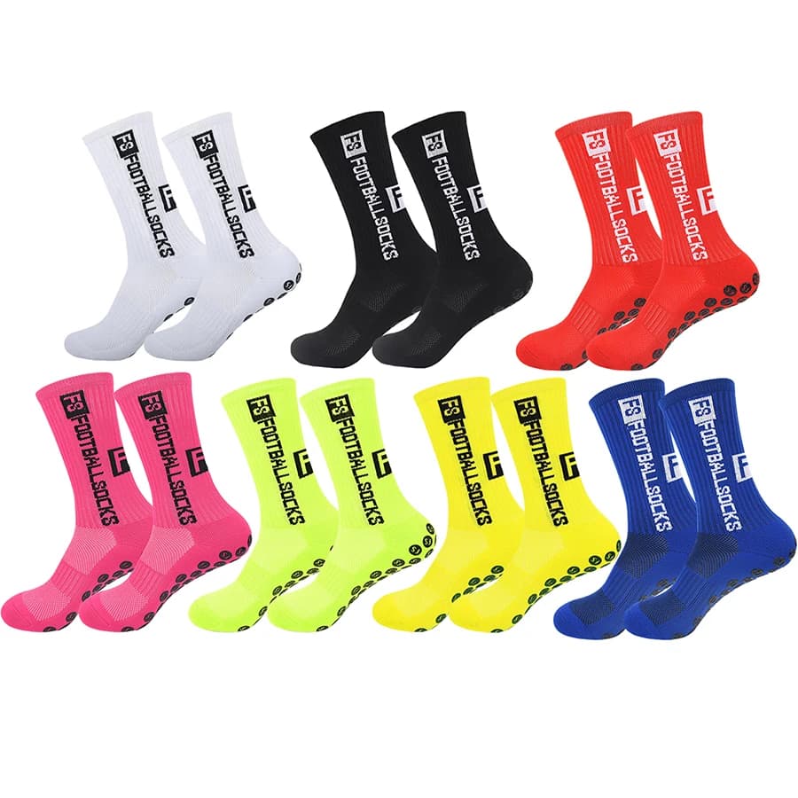 Calzini antiscivolo da uomo e da donna, antiurto, ideali per calcio, basket, baseball, rugby, calcio, ciclismo, corsa, tennis, skateboard ​