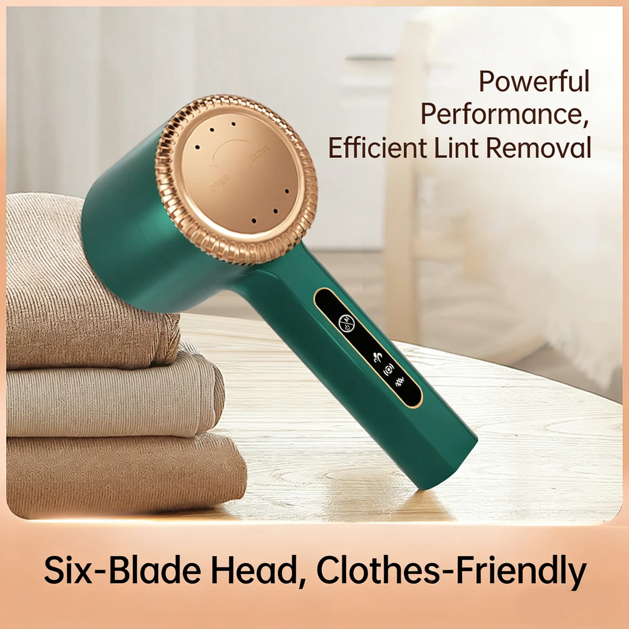 Electric Lint Remover Portable Fabric Shaver for Clothing Fluff USB Rechargeable Hair Ball Fuzz Remover for Clothes