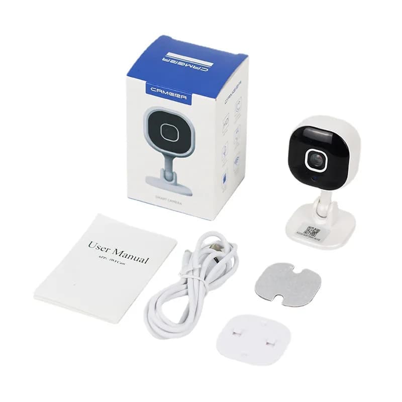 Telecamera IP WIFI intelligente da 2 MP 1080P Rilevazione umanoide AI Citofono di sicurezza domestica CCTV Baby Monitor