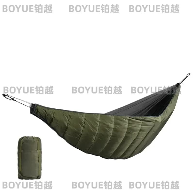 Portable Multifunctional Winter Windproof Warm Sleeping Bag Hammock Outdoor Camping Hammocks Swing Cotton Underquilt Warm