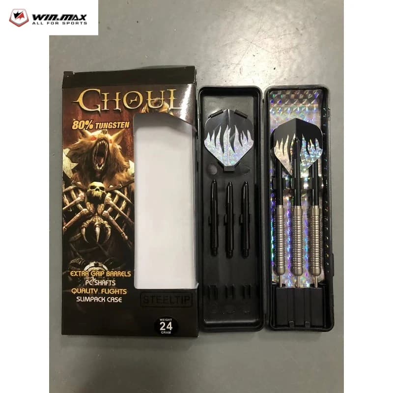 Win.Max Darts Flights Set 80% Tungsten Steel Needle Arrow Tip 24g Grams For Dart Board Professional Accessories Indoor Sports