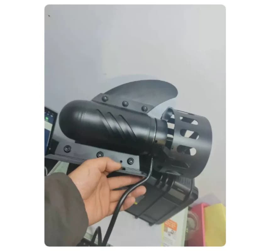 Electric Underwater Thruster 400W 12V, Brushless Waterproof Motor for SUP Paddle Board Kayak with US Fin Box