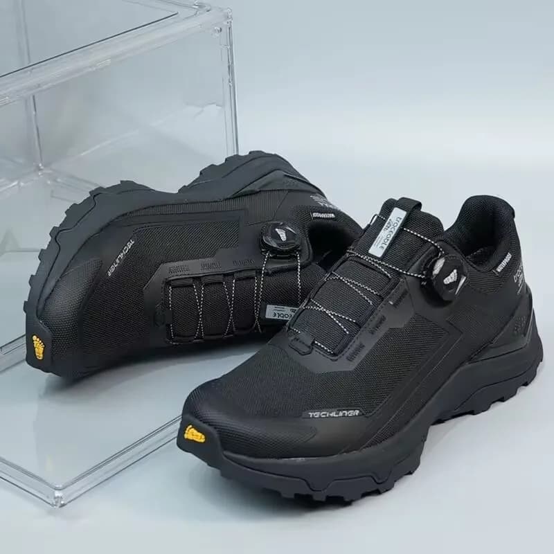 Original Brand Trail Running Shoes Mesh Breathable Running Shoes Quick Lacing Outdoor Running Shoe Wearable Walking Jogging Shoe