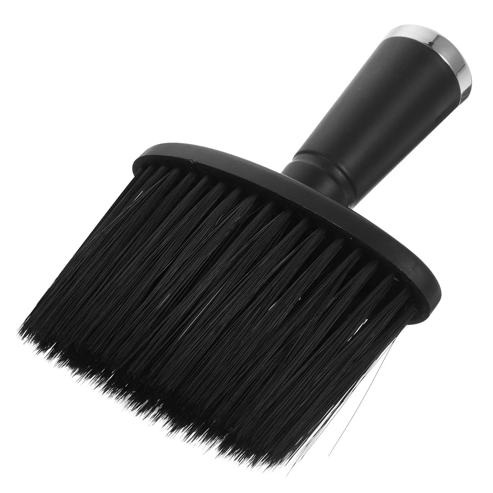 Spazzola Premium in Fibra per la Pulizia dei Capelli, Strumento Professionale per Parrucchieri, Setole Inodore, Impugnatura Confortevole, Lunga Durata, per Barbieri