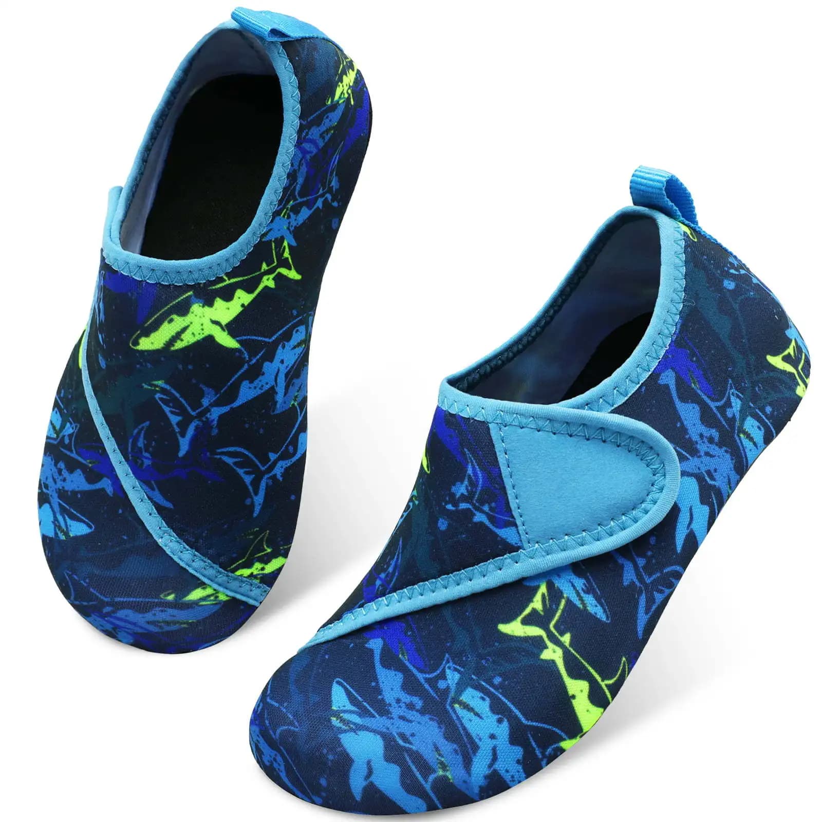 Scarpe da acqua morbide e pieghevoli per ragazzi e ragazze Scarpe da spiaggia estive per bambini Scarpe da trampolino per esterni Nuoto Surf Pantofole da mare Scarpe da acqua ad asciugatura rapida