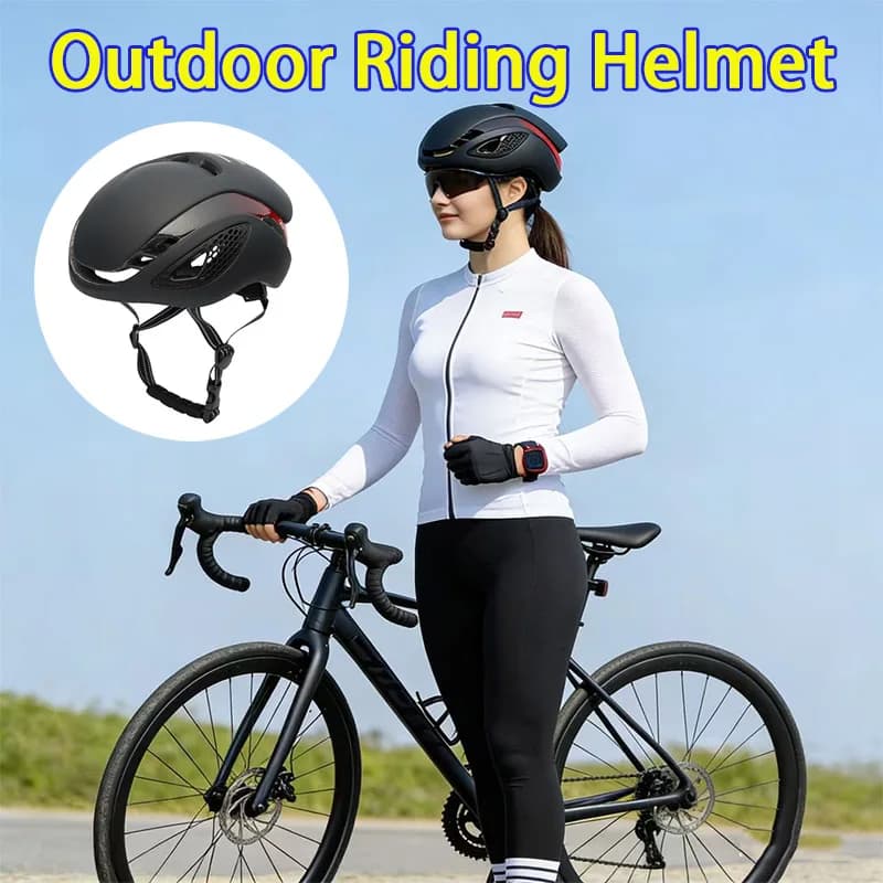 Summer Cycling Helmet, Road Bike Cycling Gear, Outdoor Riding Helmet with Lightweight And Effective Shock Absorption
