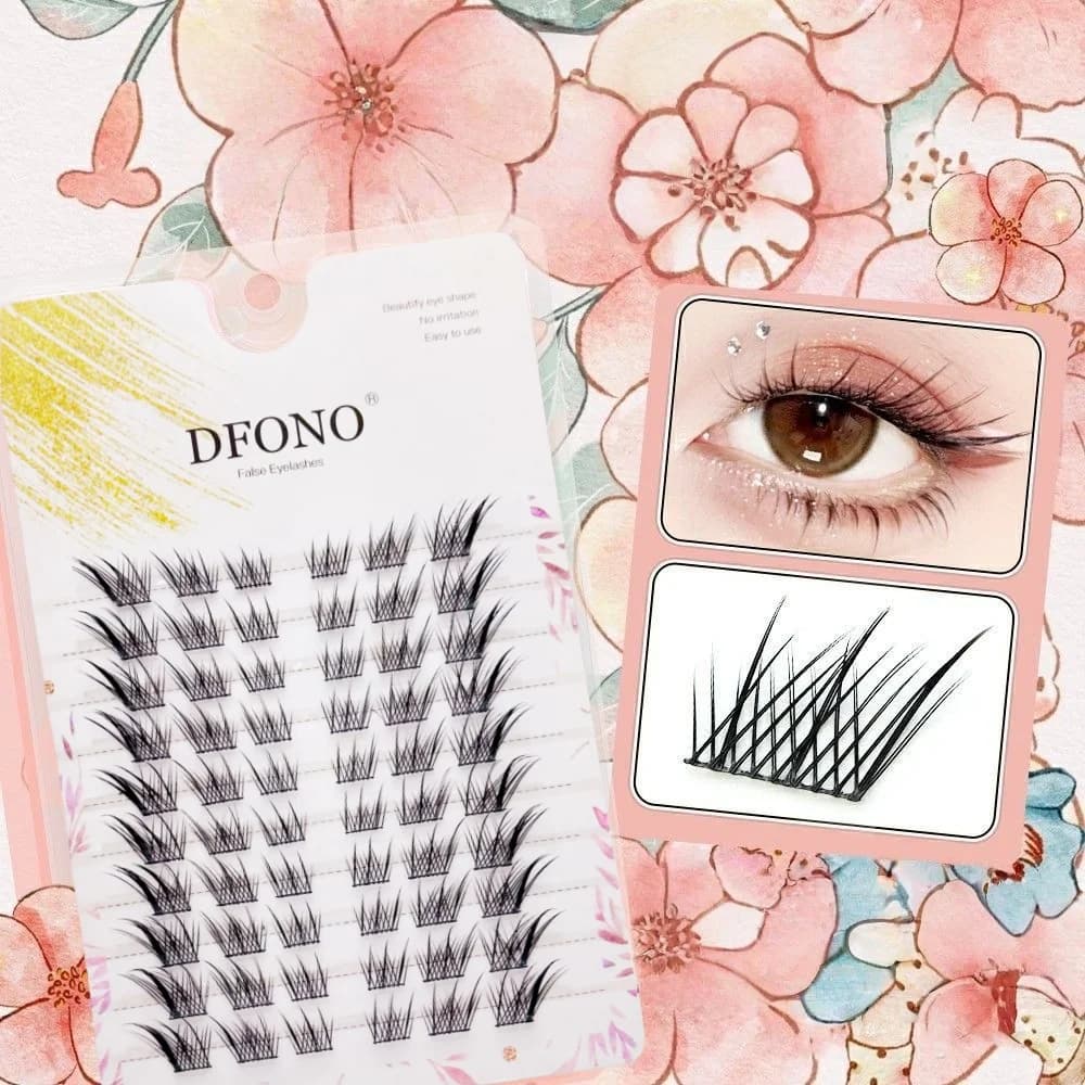 10 Strands of Fake Eyelashes On Daji, Chinese Style Eyelashes, Nine Face Style Tips