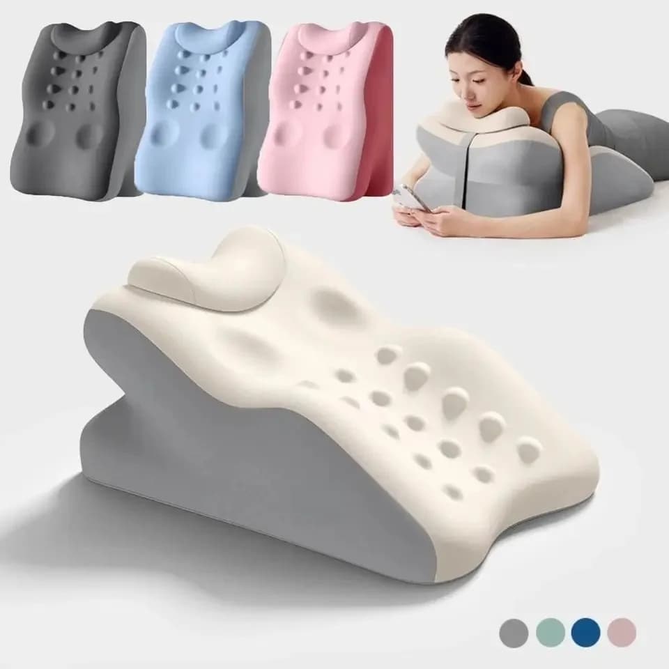 Supporto per cuscino Cuscino in memory foam Rilassamento Cuscino a cuneo ergonomico multifunzionale Cuscino per ginocchio staccabile per gambe morbide Uso del letto