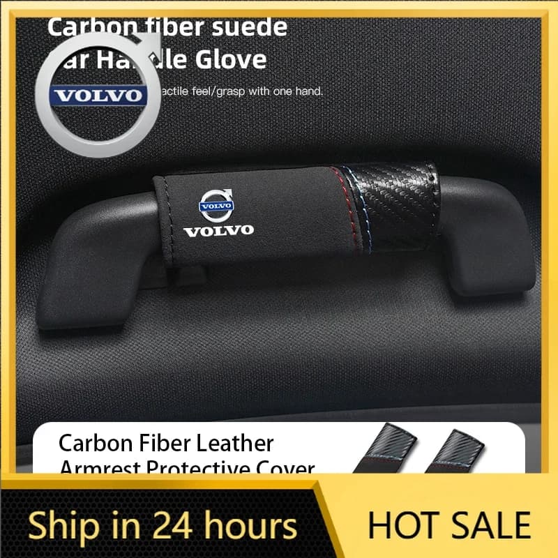 Coperture per Volante, Copri Braccioli e Protezioni per Maniglie Auto per Volvo ES90 EC40 EX40 EM90 XC90 V90 V60 XC60 V40 S8