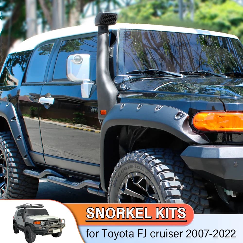 Air Intake Snorkel Kits For Toyota FJ Cruiser 2007-2015 2016 2017 2018 2019 2020 2021 2022 Fit For 1GR-FE 4.0Litre-V6 Petrol