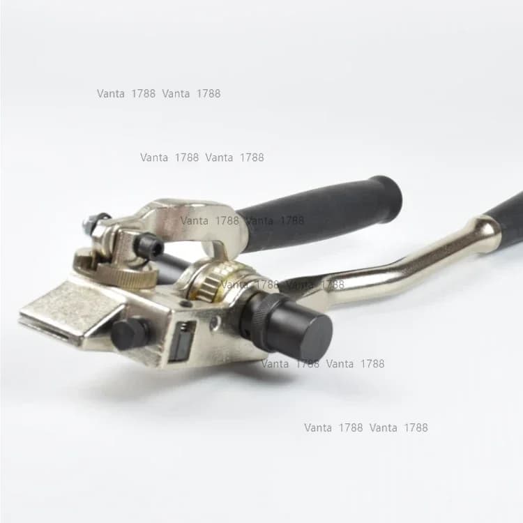 Strumento manuale per tagliare la reggiatura della fascia in acciaio con stelo a vite per lo strumento per fascette a cricchetto per fascette per cavi in acciaio inossidabile