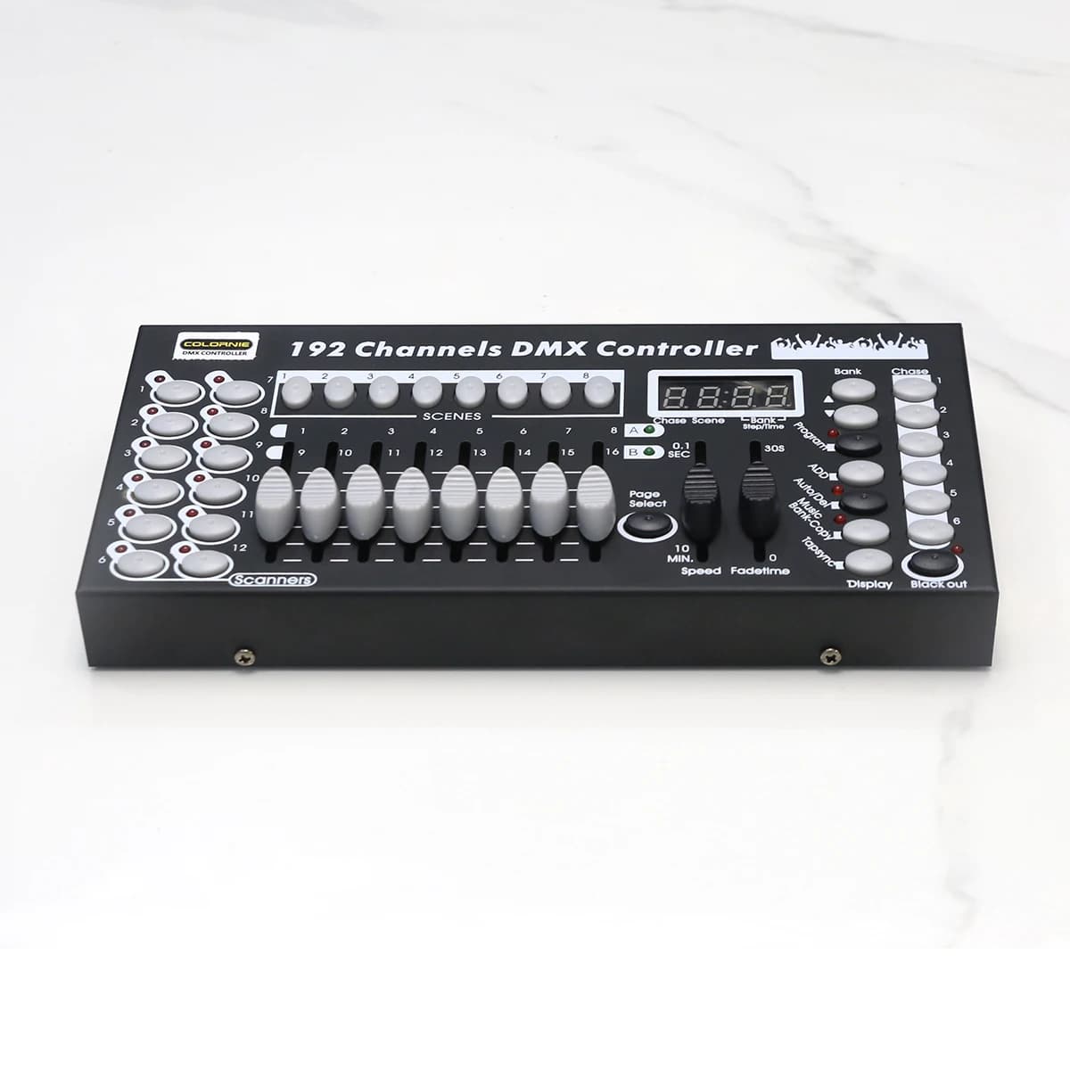 Console DMX Proiettore per feste con suono DJ Luci da discoteca laser a testa mobile Mini controller DMX a 192 canali