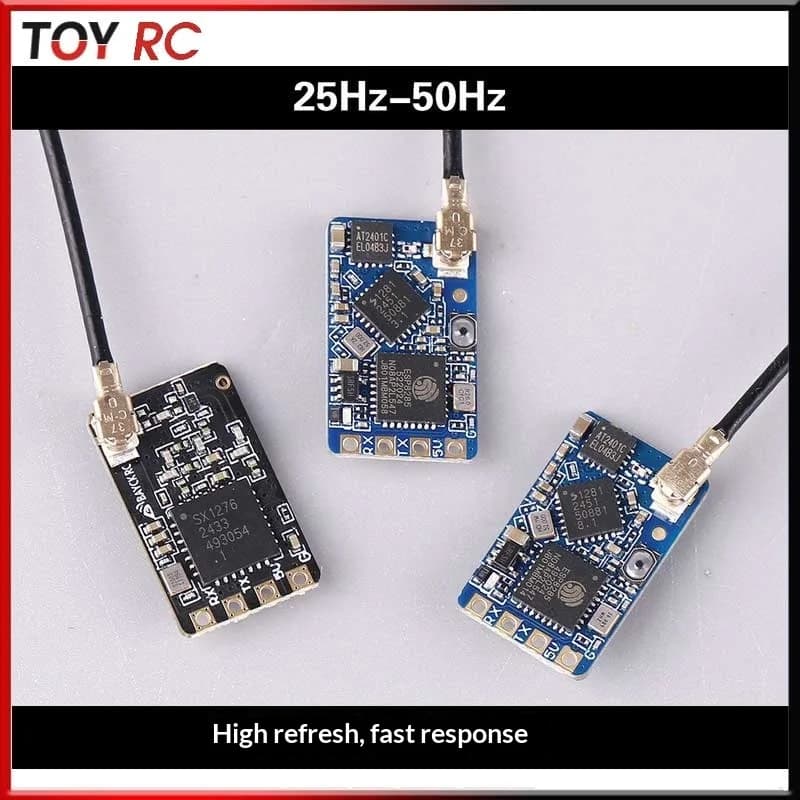 Bayck Elrs 2.4g 915m long-range receiver for FPV racing drones, Compatible with Tpro Tx16s and Other RC transmitters
