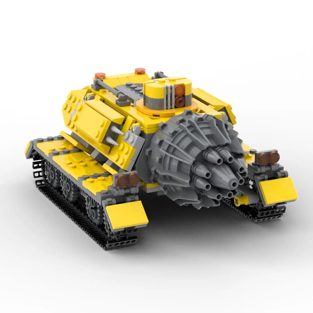 MOC Deeps Rocks Chariot Car Building Blocks Set Veicolo di perforazione Mattoni Giocattoli per bambini Regali di compleanno (526 pezzi)