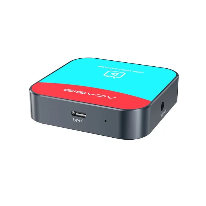 ACASIS Scheda di acquisizione video HD binaurale a USB 3.0 HD Supporto Video loop out ad alta definizione 4K Acquisizione video 1080P60Hz