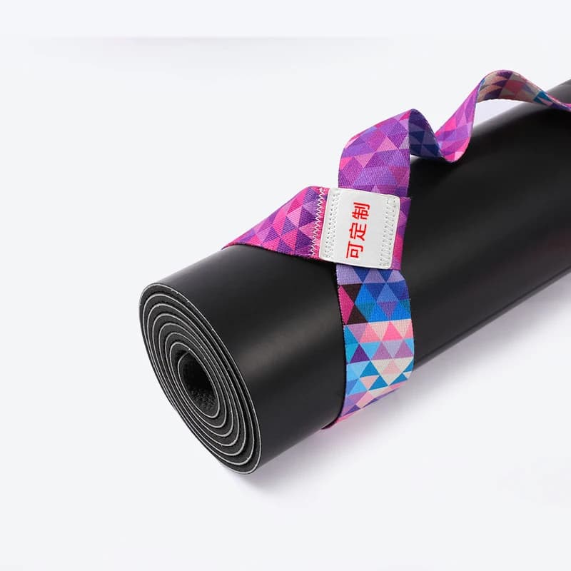Nuovo Cinturino per Tappetino Yoga, Cinghia Elastica per Allungamento Muscolare, Adatta per Legare Tappetini Yoga, Accessori per Studio Yoga