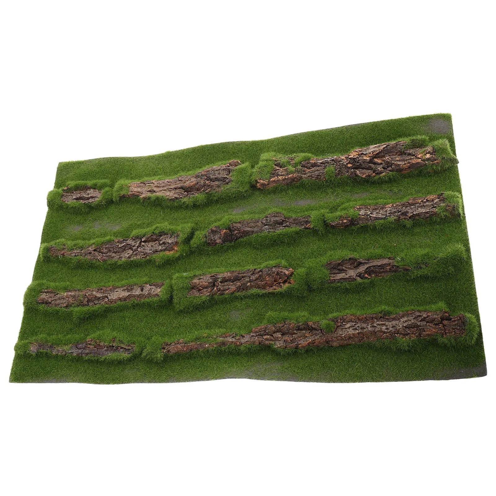 Turtle Basking Mat Artificial Grass Rug Natural Simulation Resting Platform for Turtle Tank Accessories Aquarium Decorations