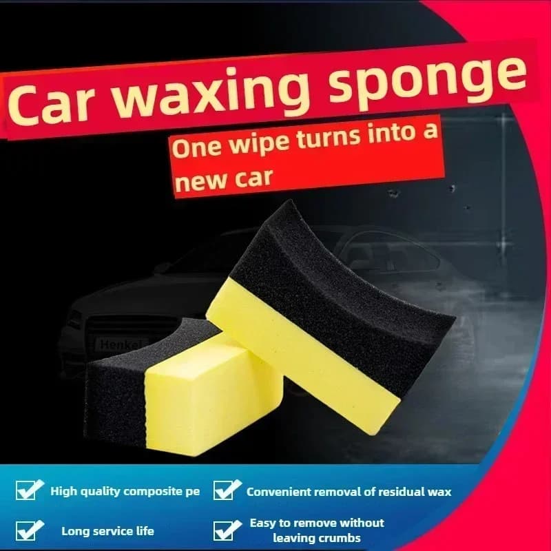 2/10 Pezzi Spugna per Pulizia Ruote Auto, Spugna per Lavaggio Pneumatici, Spugna Assorbente, Spazzole per Lucidatura, Accessori per Lavaggio Auto