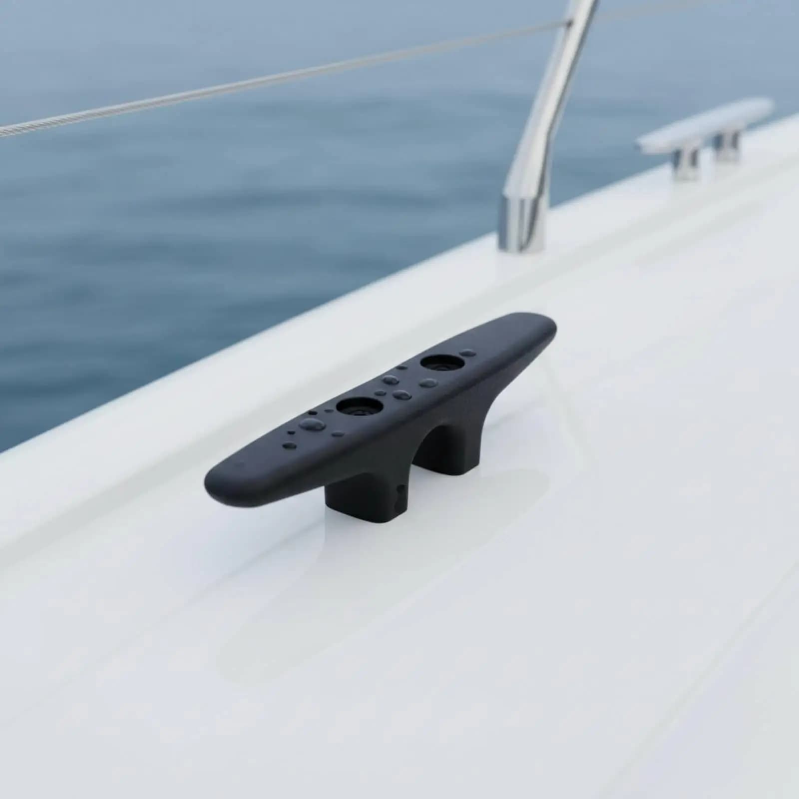 Classic Nylon Boat Cleat Marine Grade Rope Fastener Dock Tie Accessory for Watercraft and Home Decor