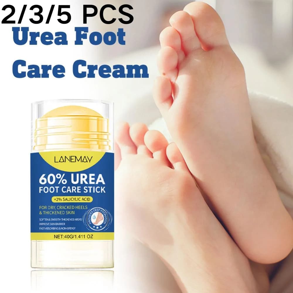 Moisturizing Foot Care Urea Cream for Dry Cracked Feet Exfoliating Portable Foot Care Hydrating Soften Skin Care