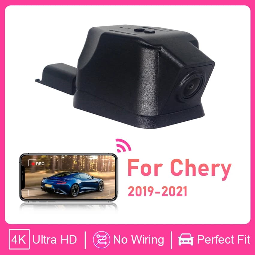 DashCam double lens recording devices for night vision 4K Dash Cam WIFi DVR car recorder for Chery Tiggo 8 Plus Omoda 5 Kaiyi E5