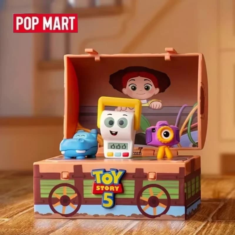POP MART DISNEY PIXAR TOY STORY 5 Series Blind Box Mystery Box Guess Bag Toy Doll Cute Anime Figure Desktop Ornaments Collection