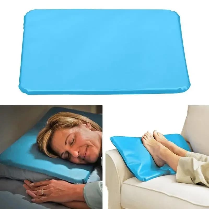 Cuscino Rinfrescante Estivo, Tappetino Refrigerante per Letto, Aiuto per il Relax Muscolare e il Sonno, Cuscino da Viaggio, Comfort per l'Ufficio, Aiuto per il Sonno