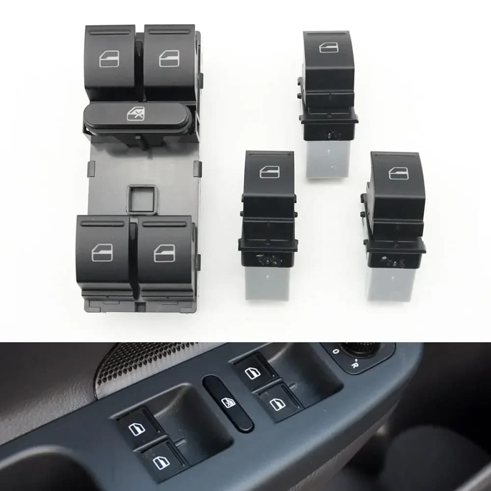 LHD Per volkswagen vw touareg Energia Elettrica Alzacristallo Interruttore di Controllo porta interruttore di vetro accessori 2003-2010